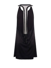 One Teaspoon- Roxie Embellished Backless Slip Mini Dress - Black