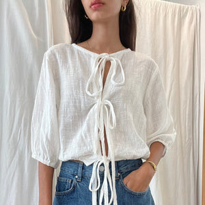 Cleo Top in Cotton