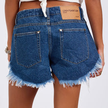One Teaspoon- Bonitas Denim Short | Blue Paisley