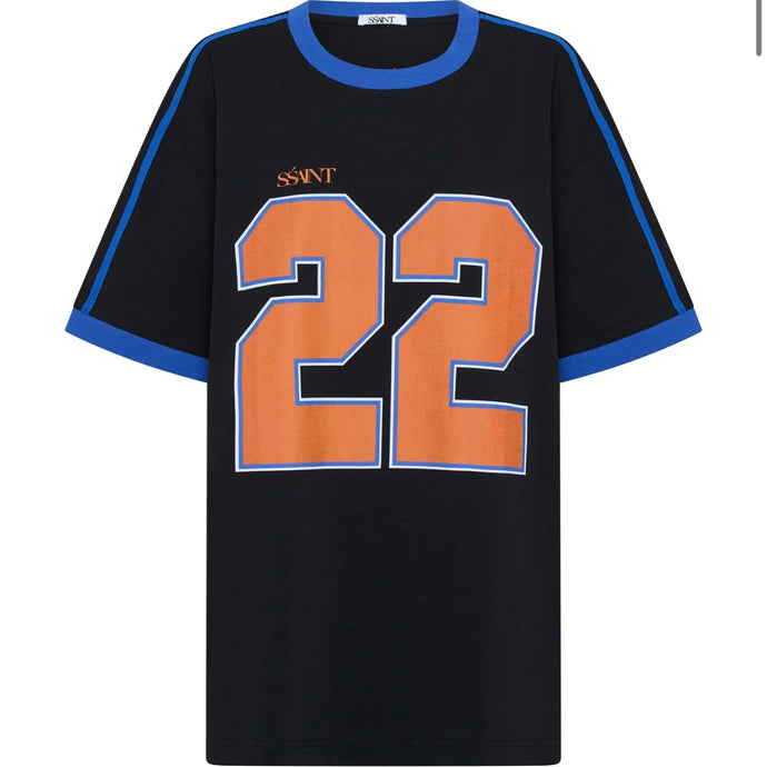 Ssaint Twenty Two Tee Black