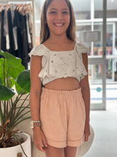 Moon Child Maeve Shorts || Rose Dust Linen