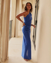 Reverie The Label | Zia Linen Maxi Dress - Cobalt Blue