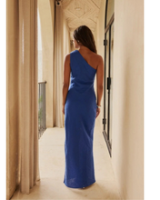 Reverie The Label | Zia Linen Maxi Dress - Cobalt Blue