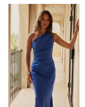 Reverie The Label | Zia Linen Maxi Dress - Cobalt Blue