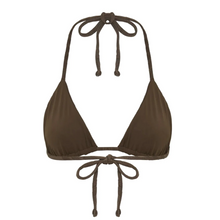 Charlee Swim - Libby String Triangle Top - Cacao