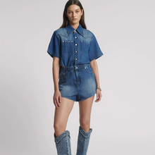 One Teaspoon Taylor Denim Jumpsuit - Rosewood