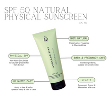 Avocado Zinc SPF 50 Natural Physical Sunscreen