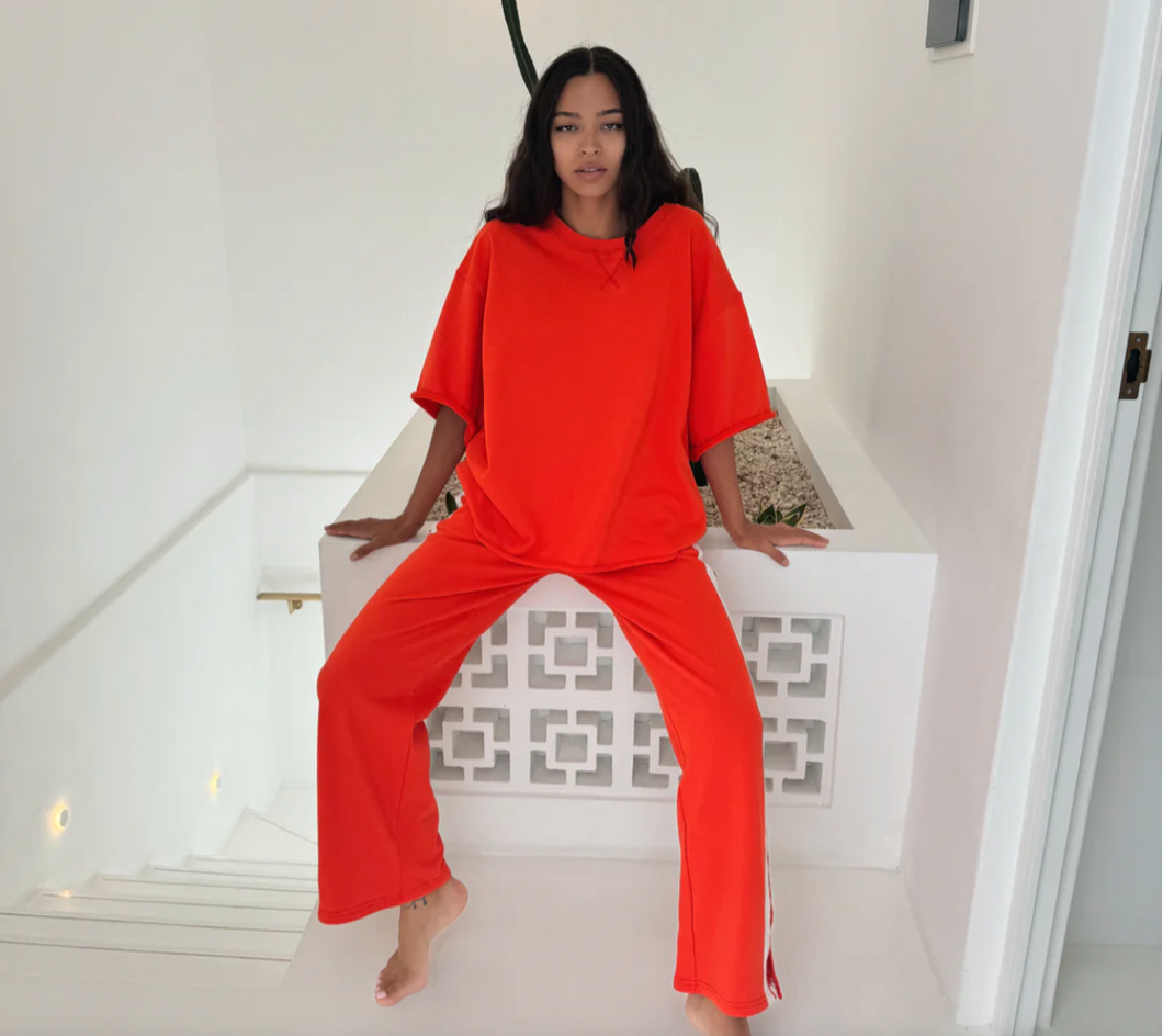 Luna Lane The Mason tee - Chilli