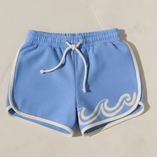 Small Swim Club Blue Holiday Swim Short