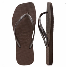 Havaiana Slim Square Toe Thong Brown