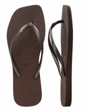 Havaiana Slim Square Toe Thong Brown