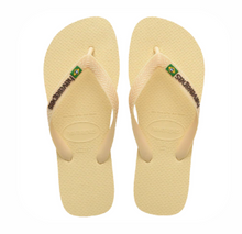 Havaiana Brazil Logo Thong - Buttermilk