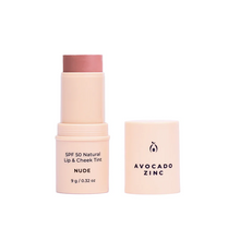 Avocado Zinc SPF 50 Natural Lip & Cheek Tint Nude