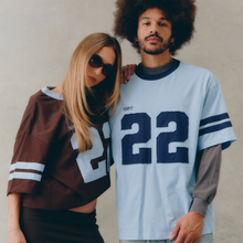 Ssaint- 22 Motion Tee - Powder Blue & Navy