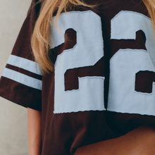 Ssaint- 22 Motion Tee - Powder Blue & Espresso