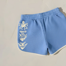 Small Swim Club Blue Holiday Swim Short