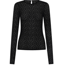 One Teaspoon Black Magic Sheer Mesh Longsleeve Top