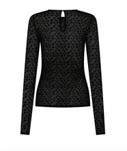 One Teaspoon Black Magic Sheer Mesh Longsleeve Top