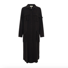 One Teaspoon- Crushed Midi Shirt Dress
