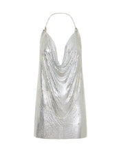One Teaspoon | Supernova Glomesh Mini Dress - Silver