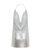 One Teaspoon | Supernova Glomesh Mini Dress - Silver