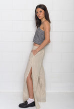 Bermuda Pants 100% Linen - Wheat
