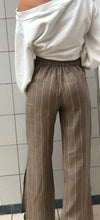 Hazel Pants - Mocha Stripe