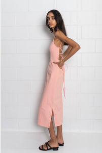 Sierra Dress in Rose Quartz