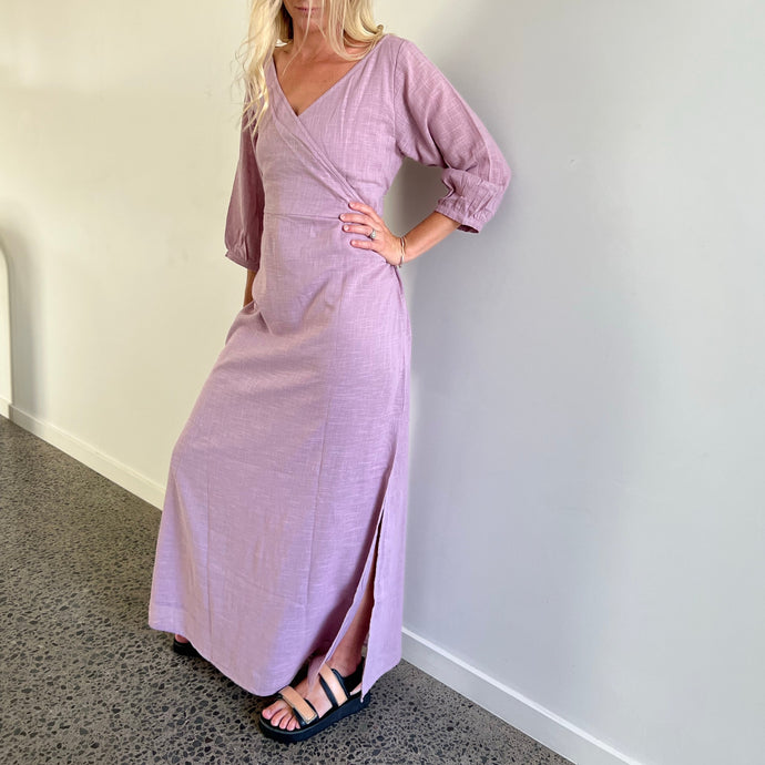 Ines Maxi Wrap Dress