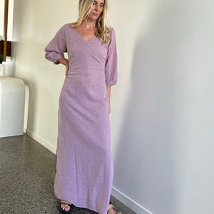 Ines Maxi Wrap Dress