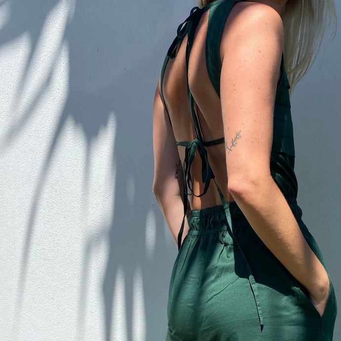 Emerald Green Maxi Dress