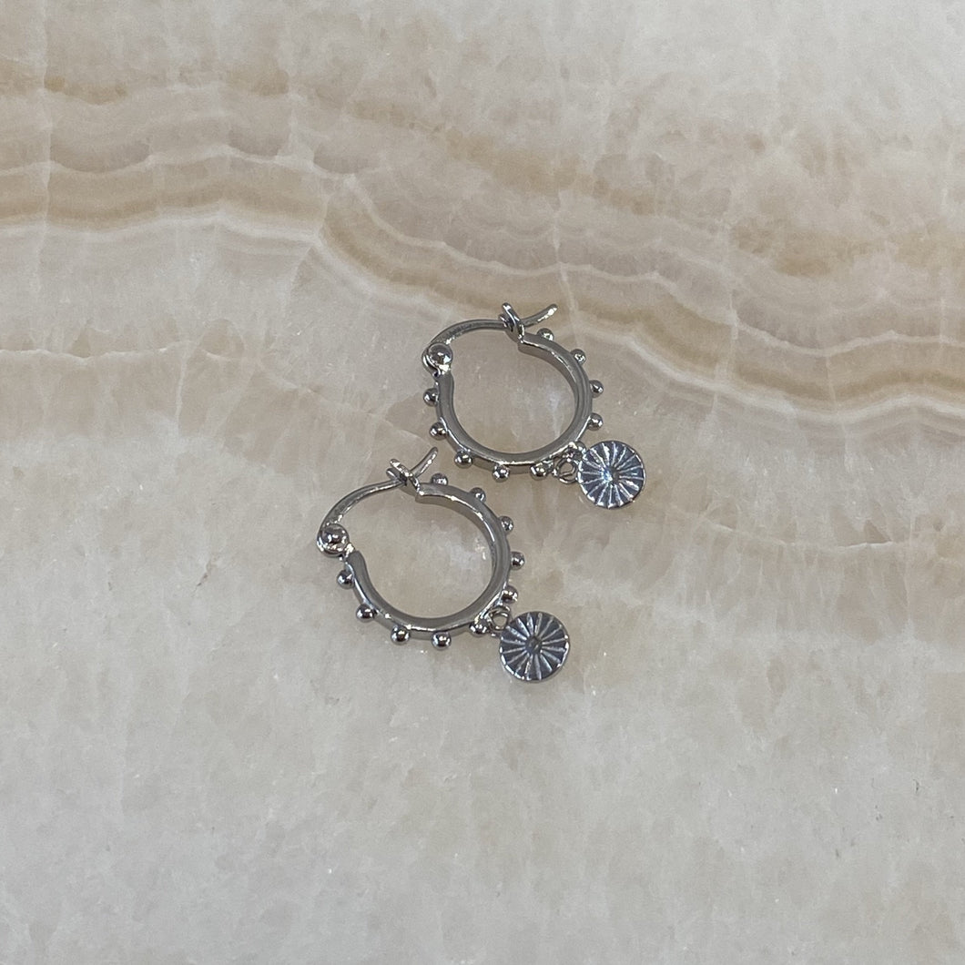 Sol Earrings in Sterling Silver
