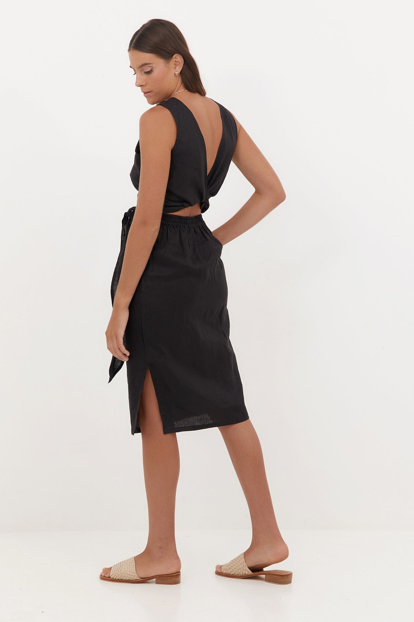 aluna midi dress Calli Aluna Midi Dress